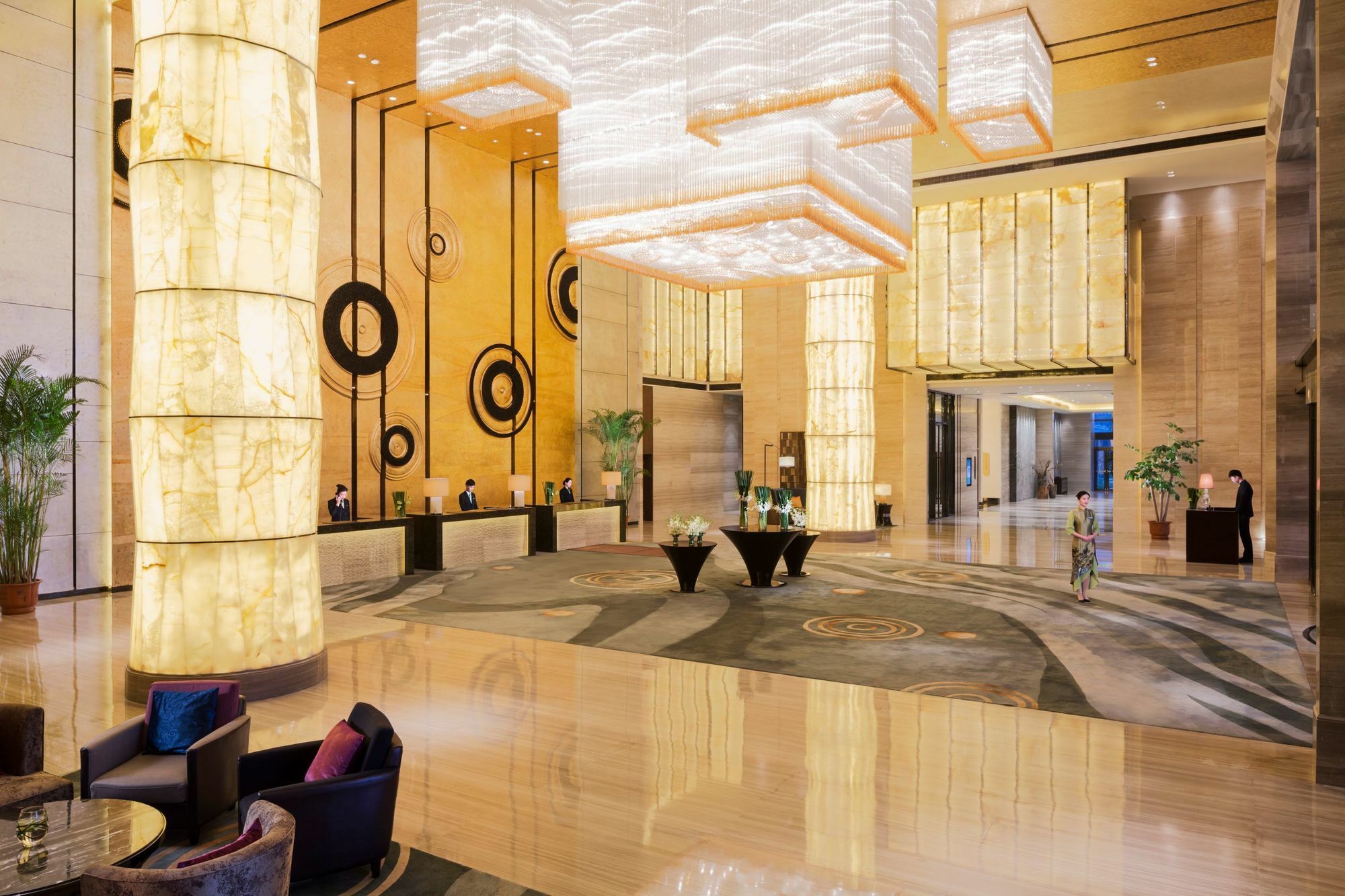 Hotel Wanda Realm Bengbu Exterior foto